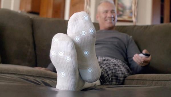 智能襪子能提醒老人跌倒風險