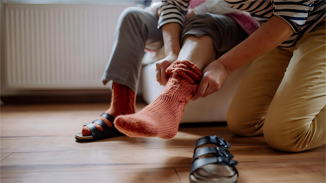 做好保暖,不让关节“喊冷”