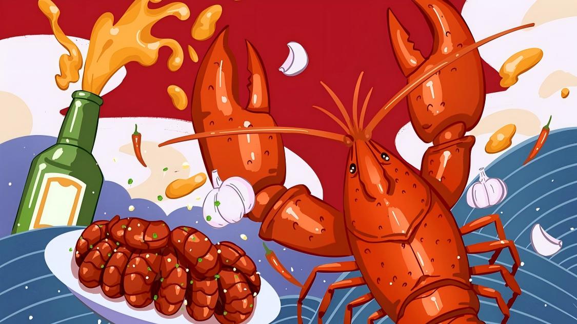 小龙虾配冰啤酒 夏夜的“高危腹泻组合”